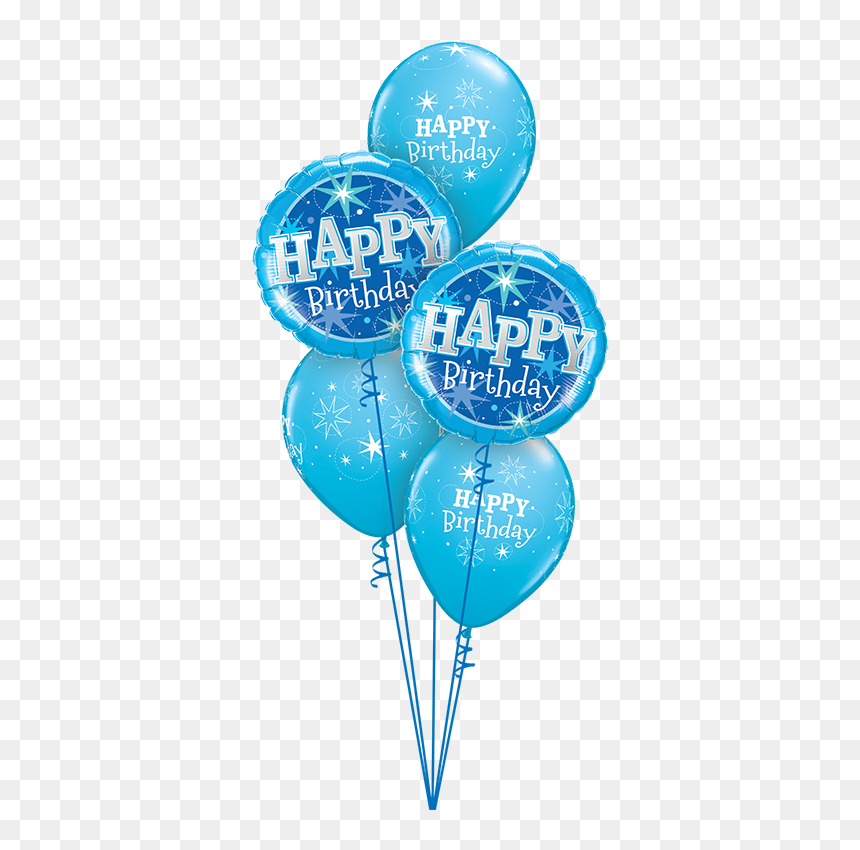 Balloon, HD Png Download - blue sparkles png
