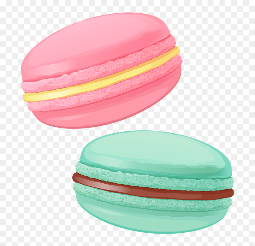 Macaron Clipart Transparent Background - Clip Art Macaroon, HD Png Download - macaron png