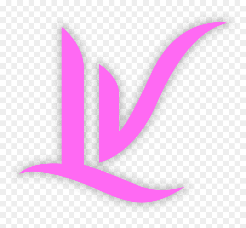 Lv Logo Pink Shadow - Illustration, HD Png Download - lv logo png