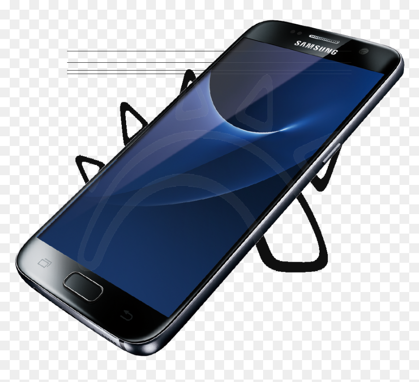 Mtt Screen Guard For Samsung Galaxy S7 , Png Download - Smartphone, Transparent Png - samsung galaxy s7 png