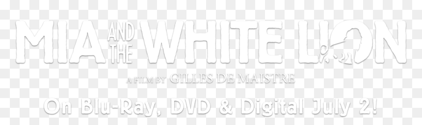 Mia And The White Lion - Mia And The White Lion Movie Png, Transparent Png - movie.png