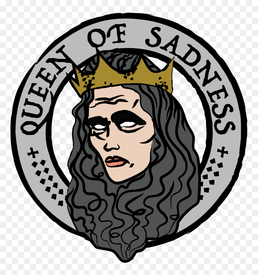 Sad Queen , Png Download - Division Of Albay Logo, Transparent Png - sad mouth png