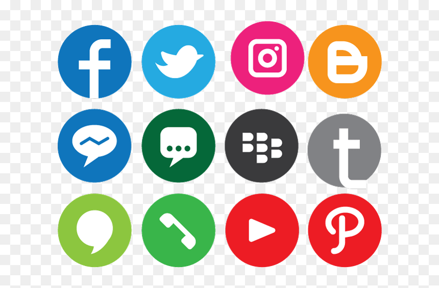 Transparent Redes Sociais Png - Redes Sociais Png Transparente, Png Download - redes sociais png