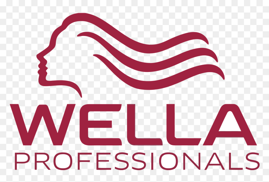 Transparent Hair Logo Png - Wella Professionals, Png Download - hair logo png