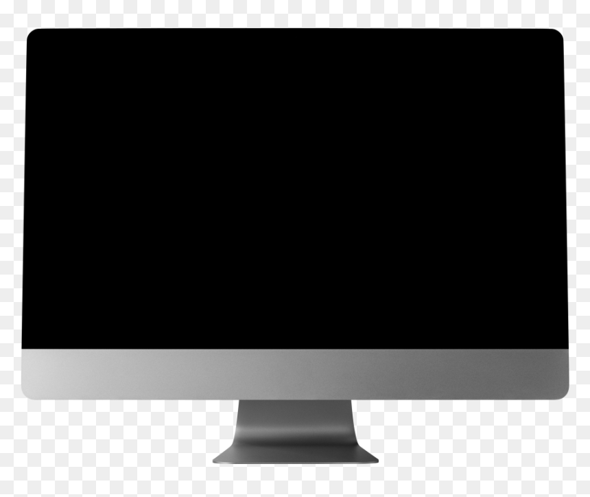Computer Monitor, HD Png Download - imac mockup png