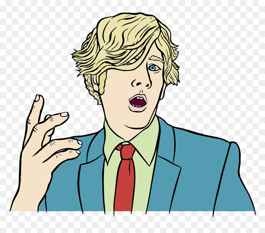 Man Talking Clipart, HD Png Download - person talking png
