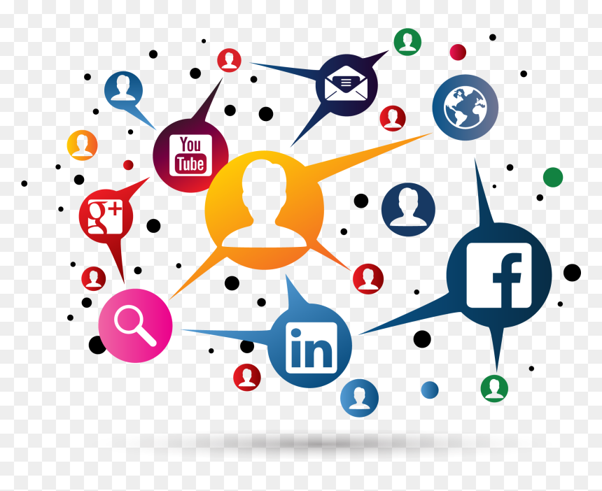 Conteúdo Para As Redes Sociais - Email, HD Png Download - redes sociais png