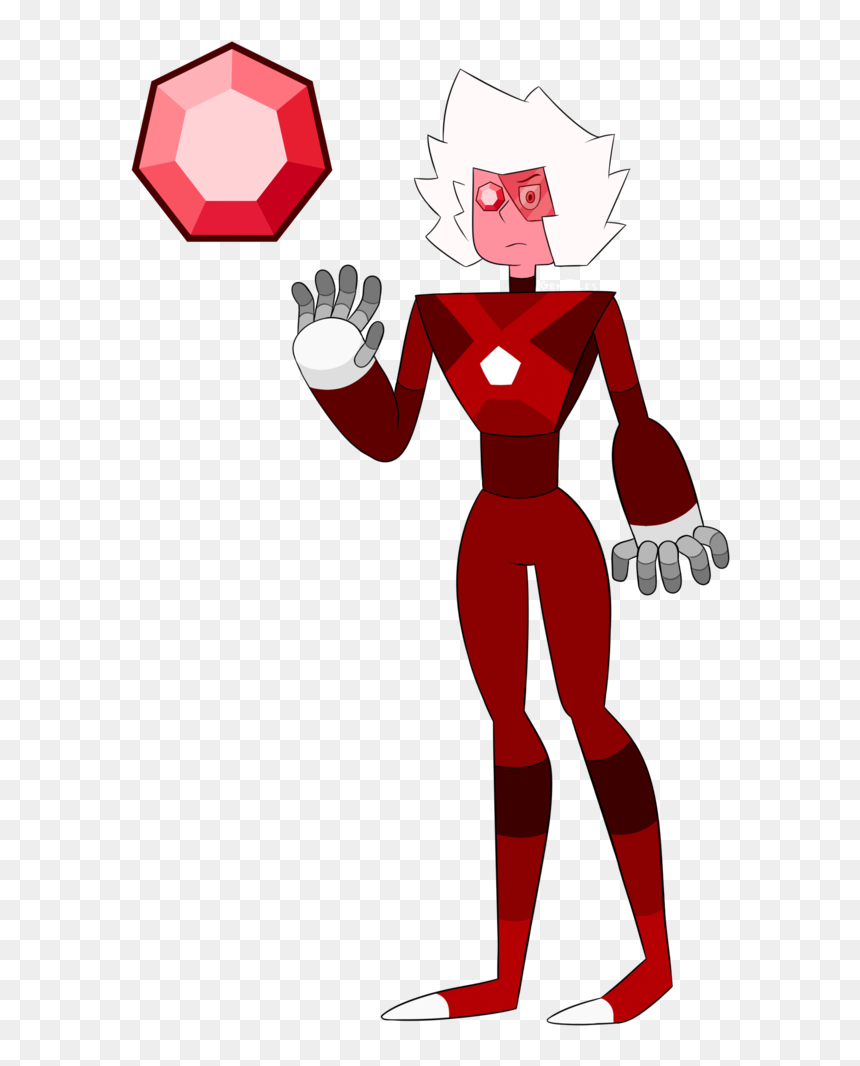Transparent Free Amish Clipart - Steven Universe Red Emerald, HD Png Download - red diamond png