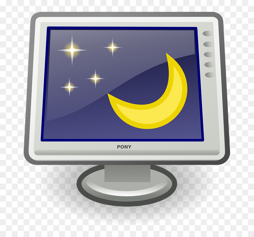 Screen Saver Clipart, HD Png Download - desktop icon png