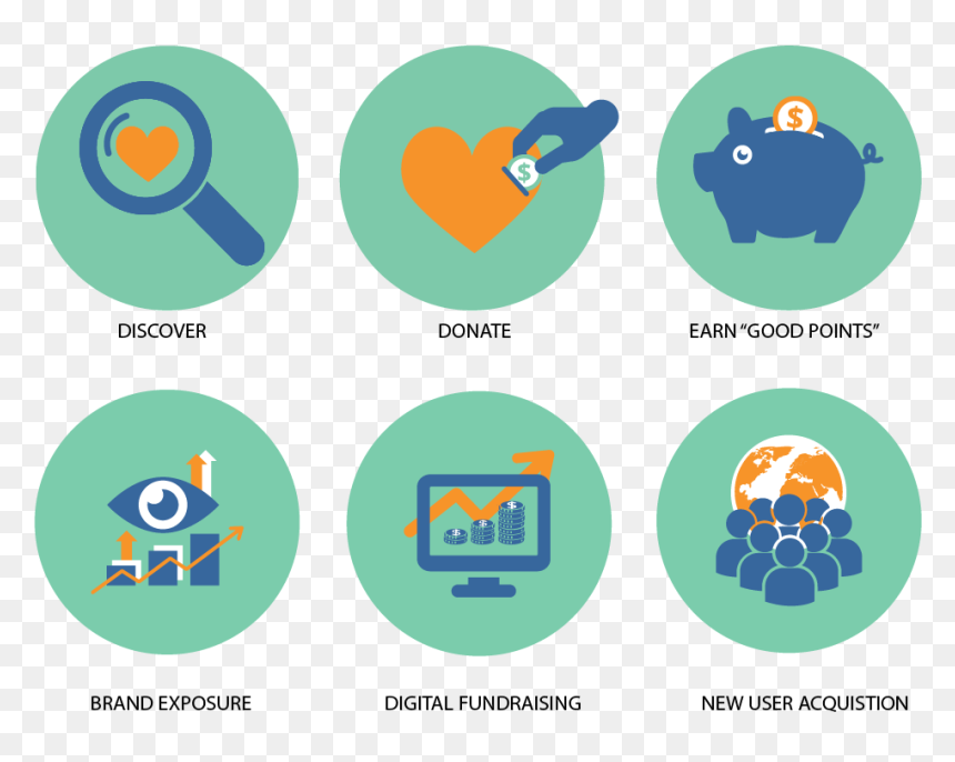 Icons Design - Illustration, HD Png Download - donate icon png
