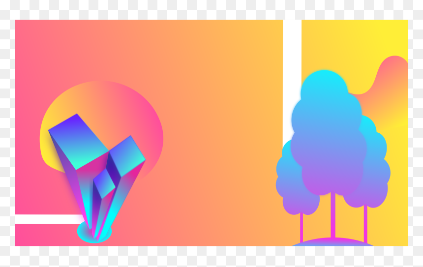 City3 - Abstract Art On Inkscape, HD Png Download - city vector png