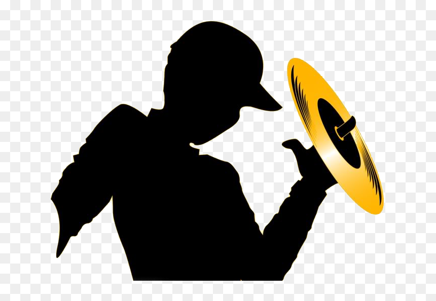 Transparent Dj Silhouette Png - Silhouette, Png Download - dj silhouette png