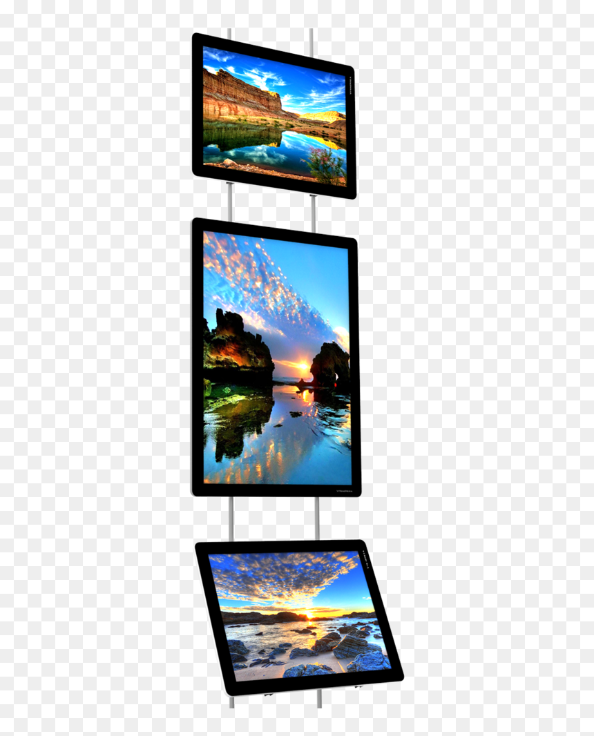 Vm Wall Cadre Panneau Led Lumineux Interieur Page Produit, HD Png Download - cadre png