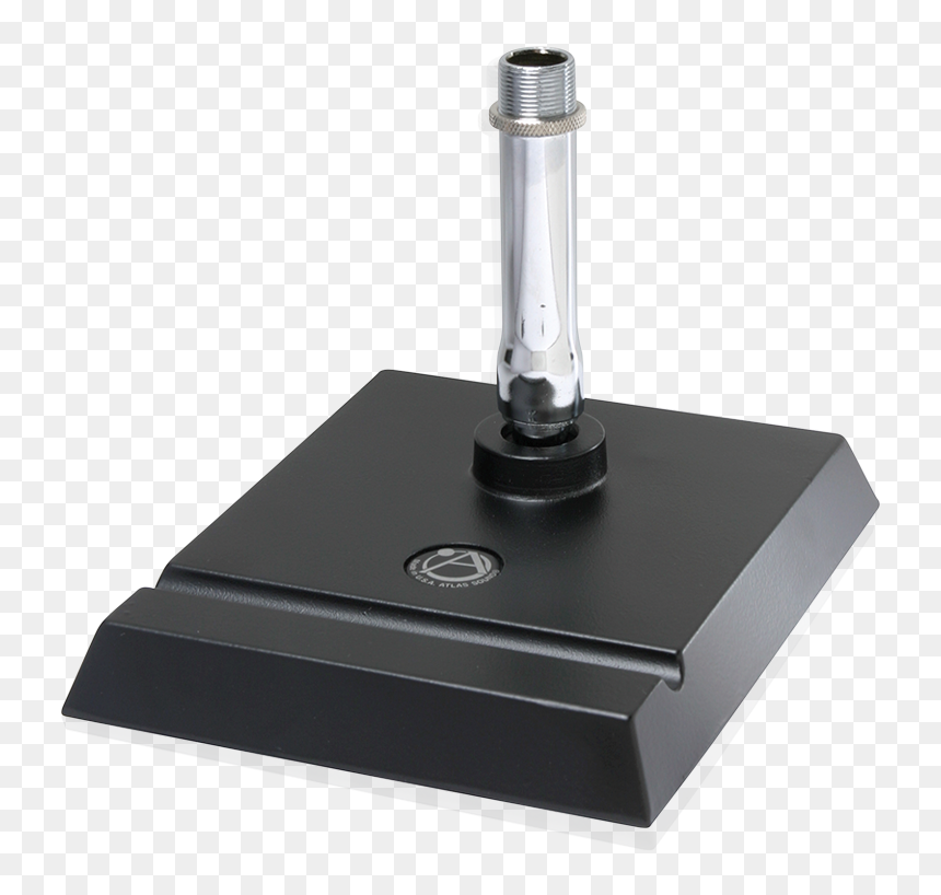 Atlas Sound Ds 7 Adjustable Height Desktop Microphone, HD Png Download - microphone silhouette png