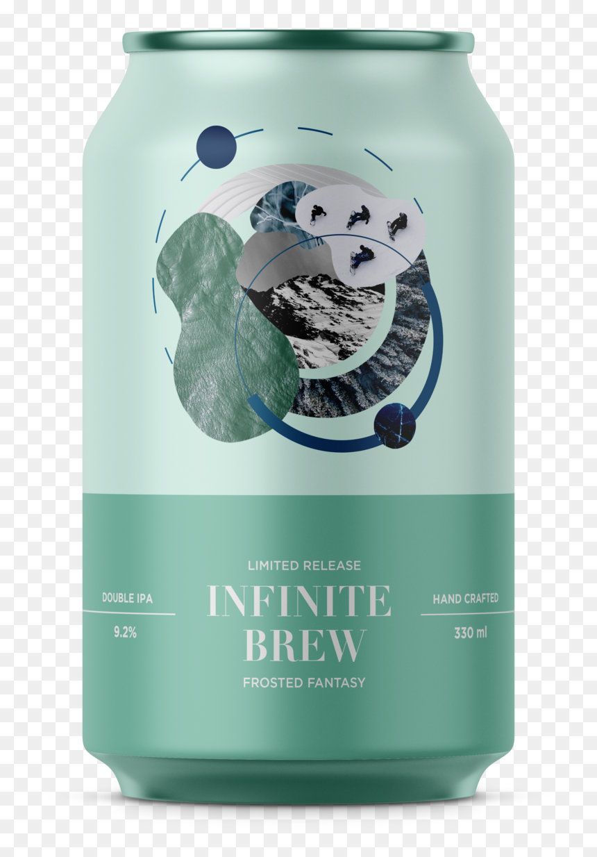 Cold, Clean, Elegant - Elegant Beverage Can Design, HD Png Download - infinite png