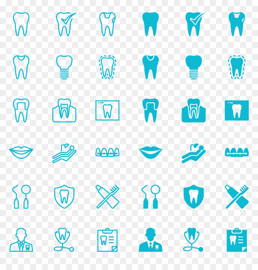 Dental Icons , Png Download - Dental Icons Png, Transparent Png - dental png