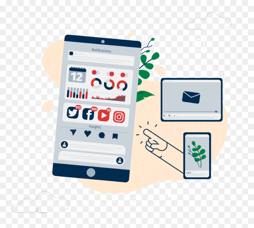 Illustration, HD Png Download - digital marketing png