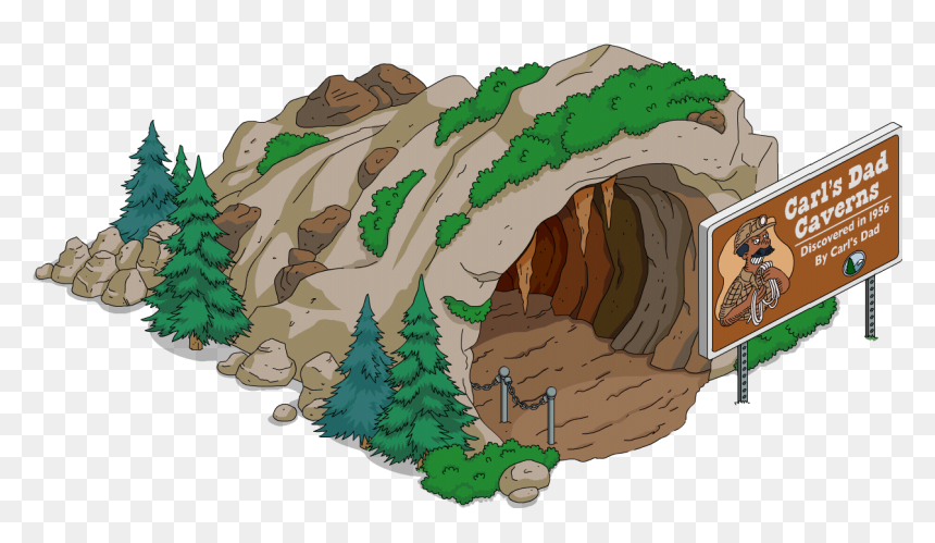 Cavern Clipart Cave - Sneed Feed And Seed Tapped Out, HD Png Download - rock clipart png
