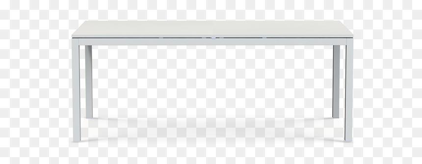 Flat - Biale Biurko Z Szuflada, HD Png Download - white table png