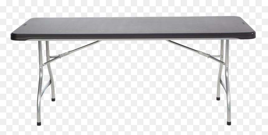 Folding Table Png Pic - Lifetime Table Black, Transparent Png - white table png