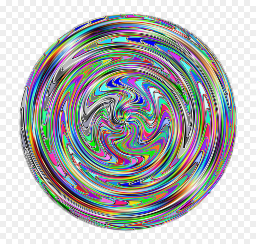 Wheel,circle,spiral, HD Png Download - paint circle png
