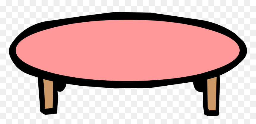 Clipart Table Club Penguin - Club Penguin Pink Table, HD Png Download - table clipart png