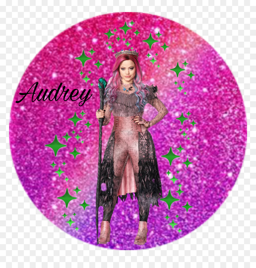 #audrey #descendientes3 #sarahjeffery - Stickers De Descendientes 3, HD Png Download - descendientes png