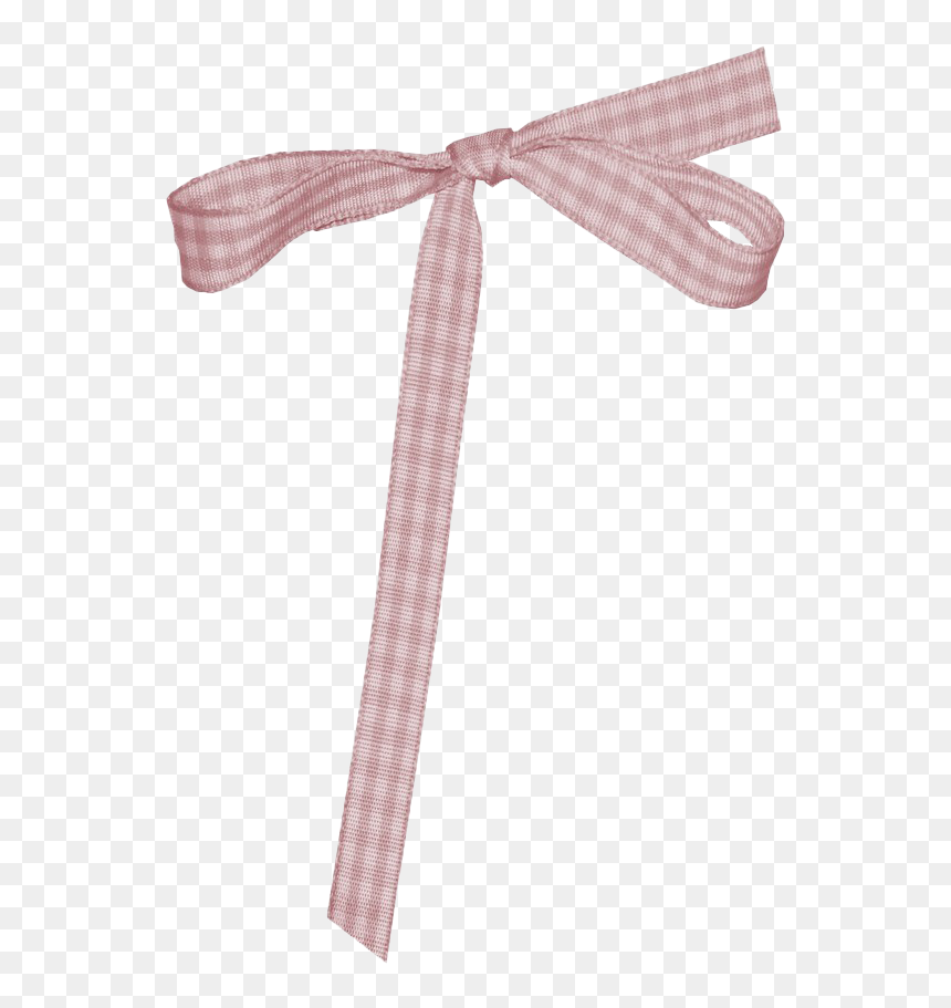 Plaid Ribbon Png Photo - Satin, Transparent Png - lace ribbon png