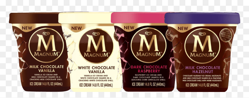 Magnum Tub Ice Cream , Png Download - Sorvete Magnum Pote Brasil, Transparent Png - ice shard png