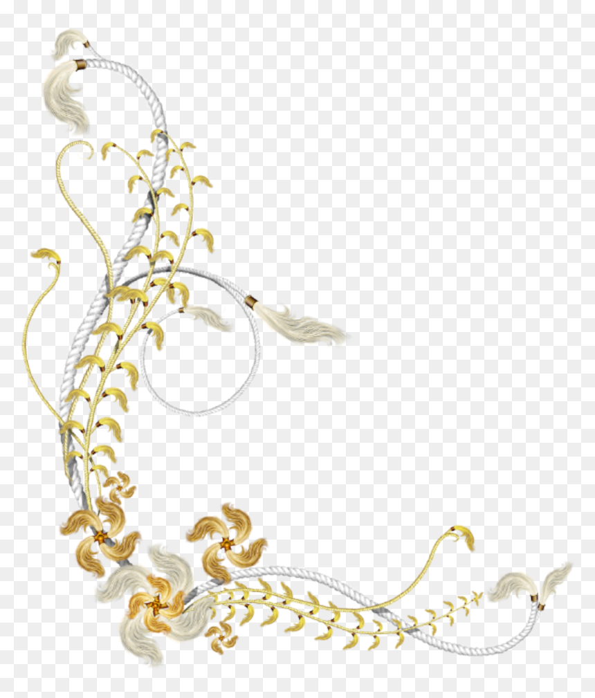 Coins Pour Vos Cadres - Header Border Frame, HD Png Download - cadre png