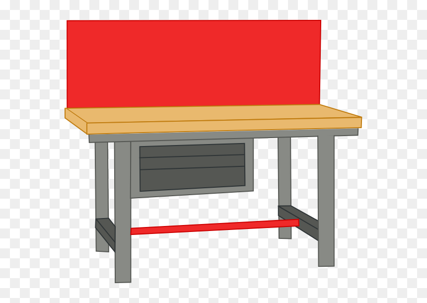 Work Table Clipart , Png Download - Work Table Clipart, Transparent Png - table clipart png
