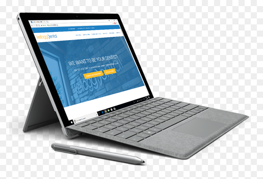 Kellogg-dental - Windows Laptop Surface Pro, HD Png Download - dental png