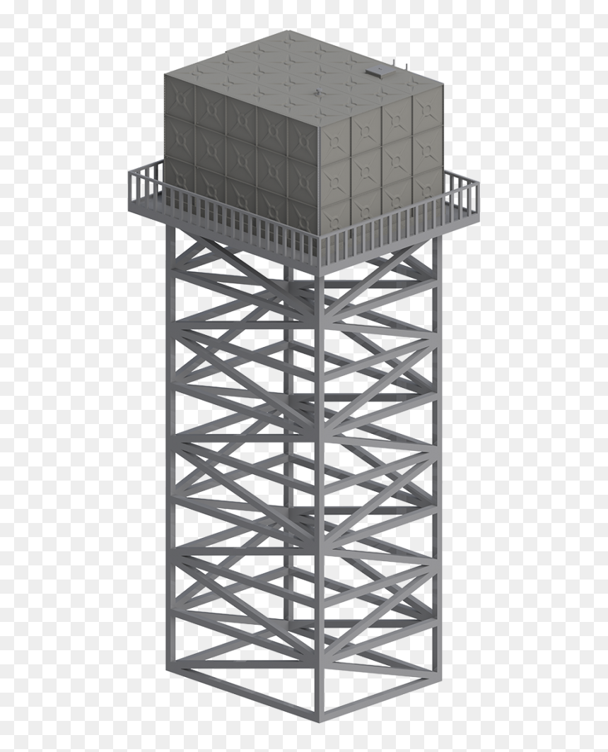Shelf, HD Png Download - water tower png