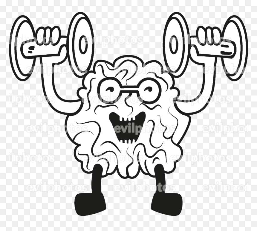 Brain Drawing Vector And Stock Photo, HD Png Download - brain vector png