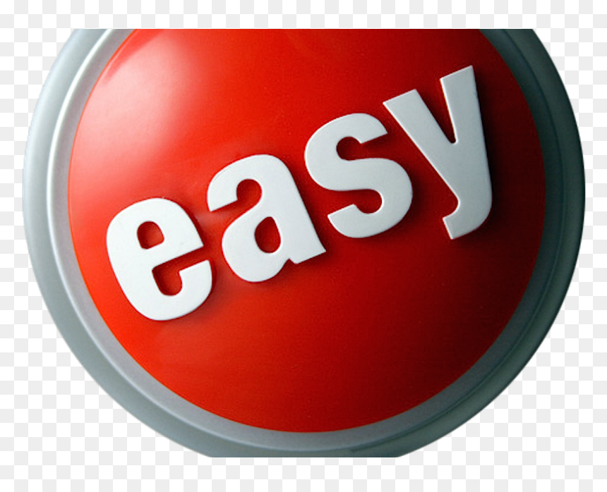 Site Titlesimpler Work - Circle, HD Png Download - easy button png