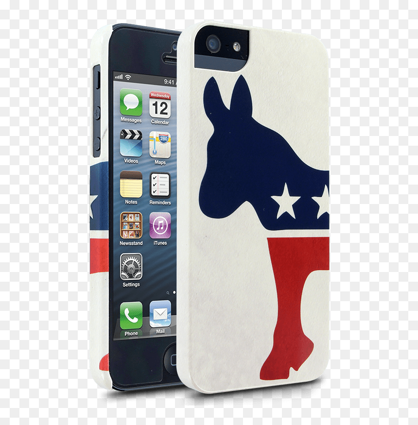 Left-leaning Folk Will Enjoy Sporting A Democratic - Iphone 5s, HD Png Download - democrat donkey png