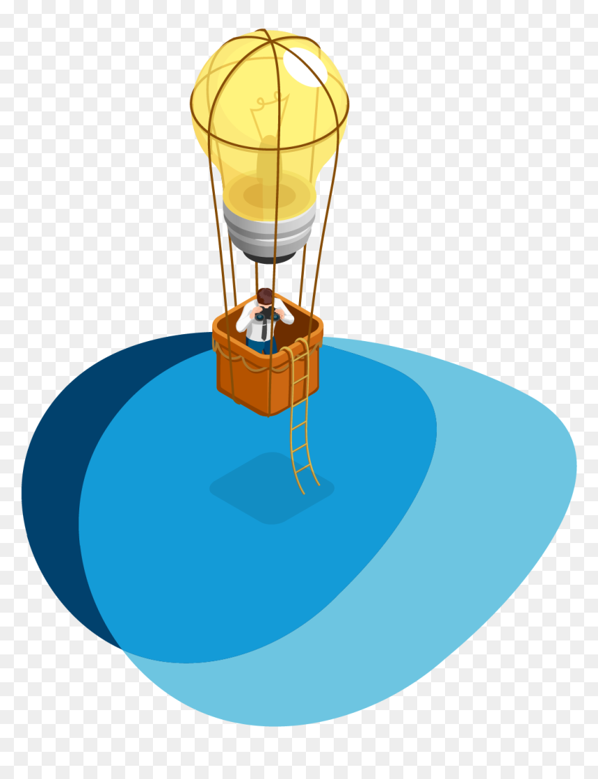 Intellectual Property Clipart , Png Download - Hot Air Balloon, Transparent Png - water tower png