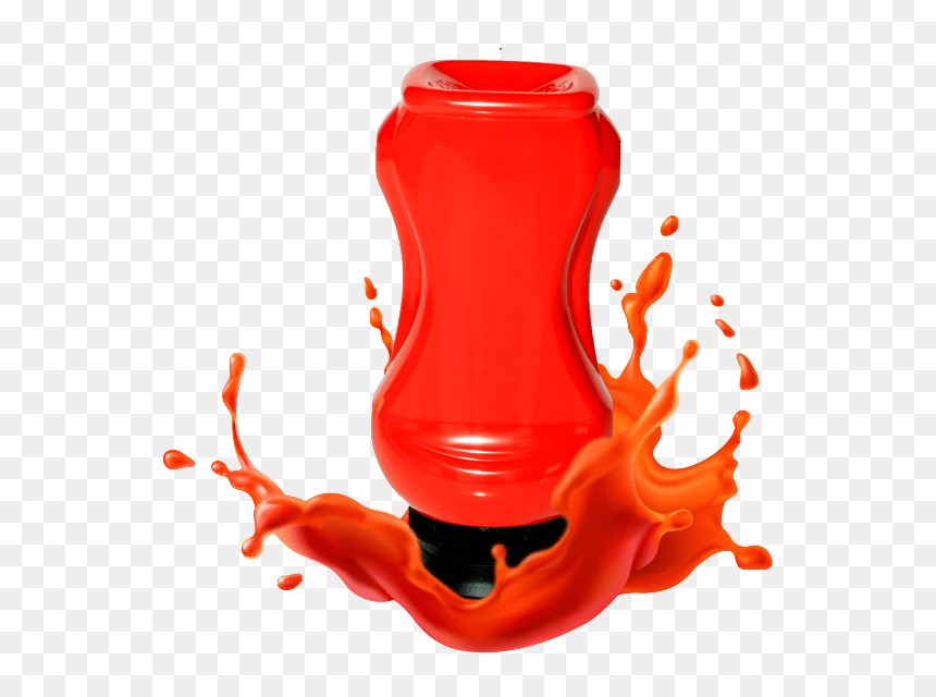 Ketchup Bottle - Illustration, HD Png Download - ketchup bottle png