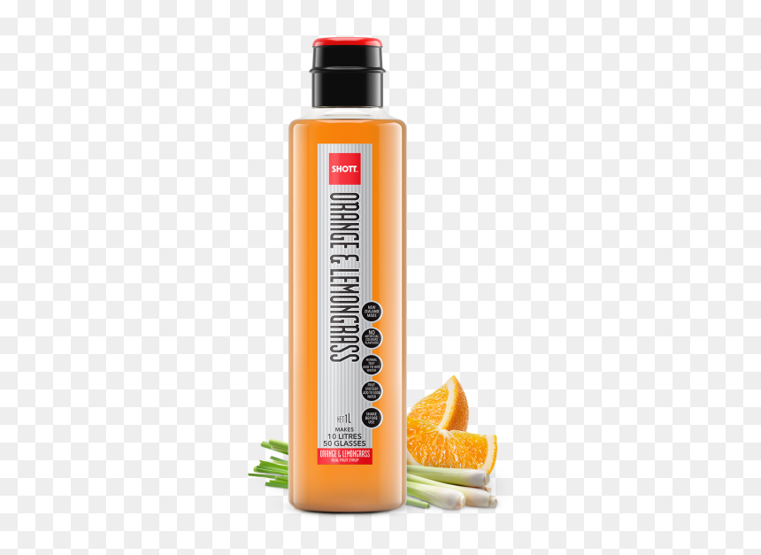 Dunbrae Coffee Essentials Shott Orange And Lemongrass - Syrup Cam Sả, HD Png Download - lemongrass png