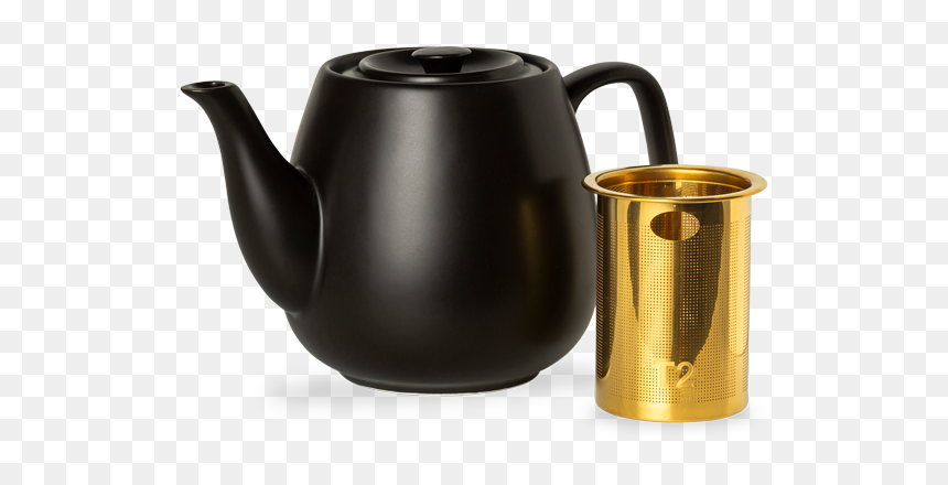 Black Tea Set Png - Teapot, Transparent Png - tea set png