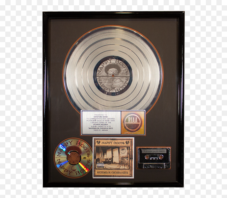 Roots Watermelon Chicken And Gritz, HD Png Download - platinum record png
