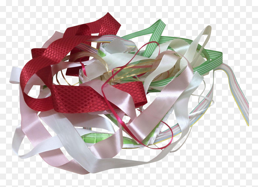 Transparent Vintage Ribbon Png - Gift Wrapping, Png Download - vintage ribbon png