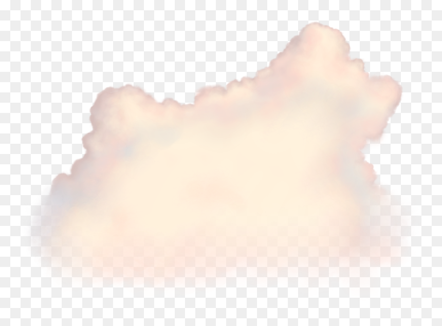 Clouds Medium 1 Pink Stylized - Smoke, HD Png Download - pink cloud png
