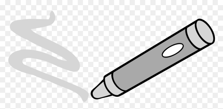 Collection Of Crayon - Silver Crayon Clipart, HD Png Download - gray png