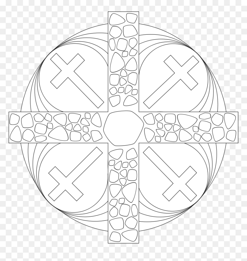 Passiontide Mandala Svg Clip Arts - North Cape, HD Png Download - white mandala png