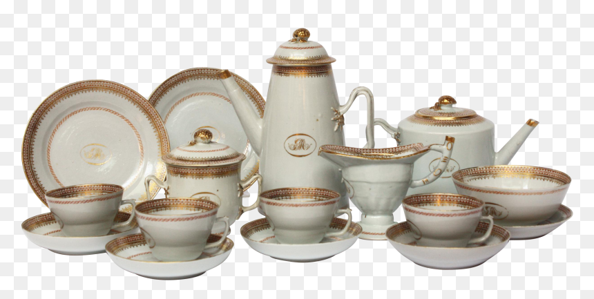 Tea Set Png , Png Download - Saucer, Transparent Png - tea set png