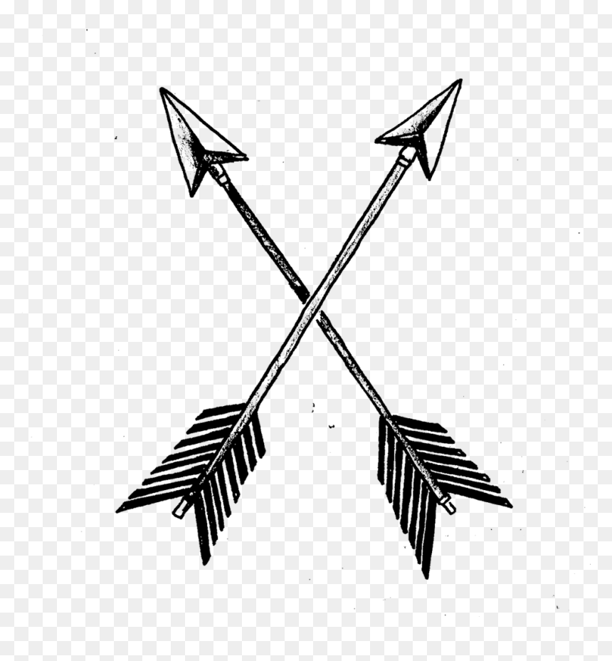 Flecha En Blanco Y Negro, HD Png Download - small arrow png