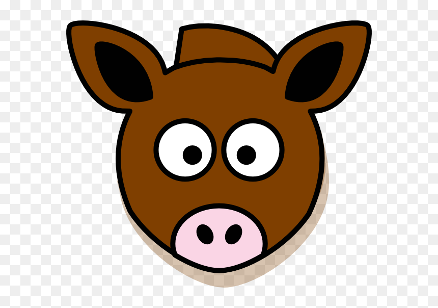 Donkey Clipart Donkey Face - Donkey Head Clipart, HD Png Download - democrat donkey png