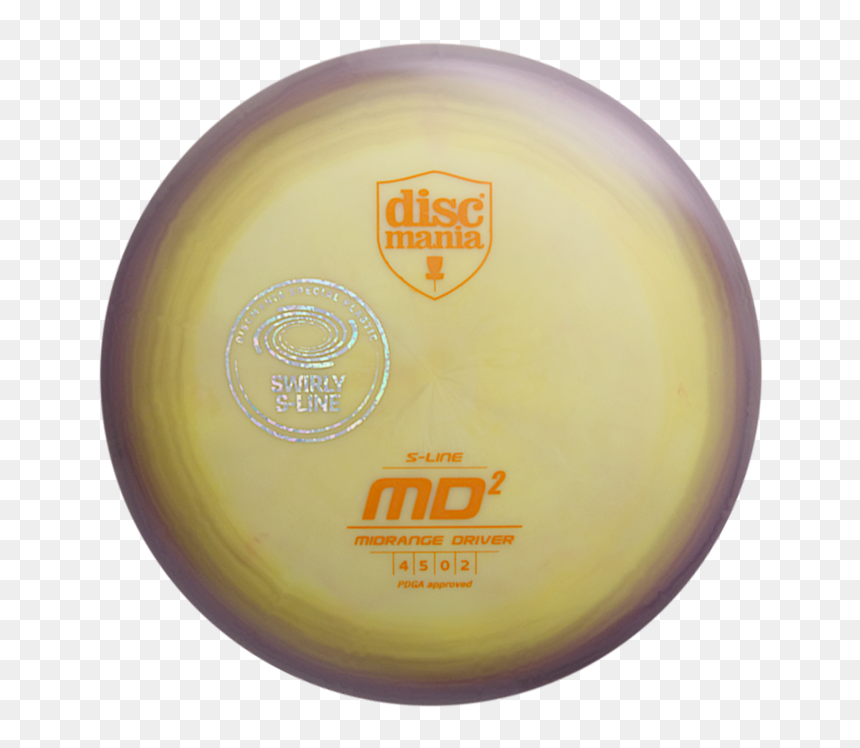 Discmania Swirl S-line Md2 - Discmania, HD Png Download - swirly lines png