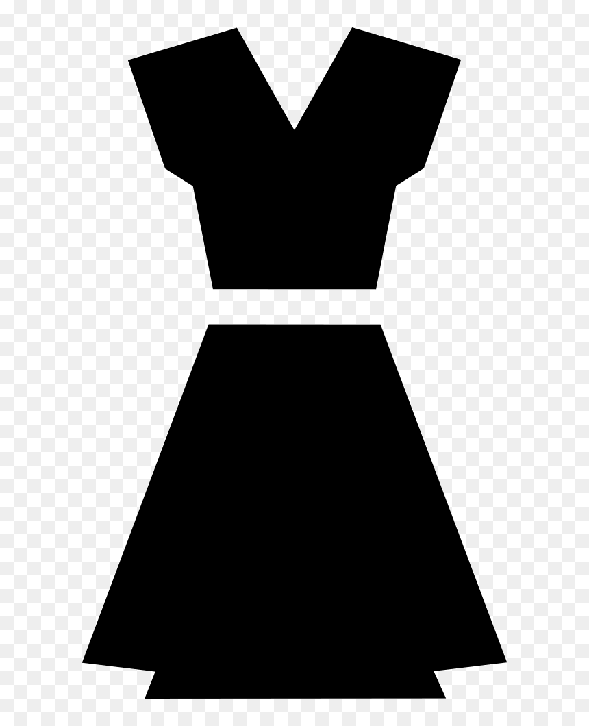 Female Black Dress Comments - Black Dress Transparent Background, HD Png Download - black dress png